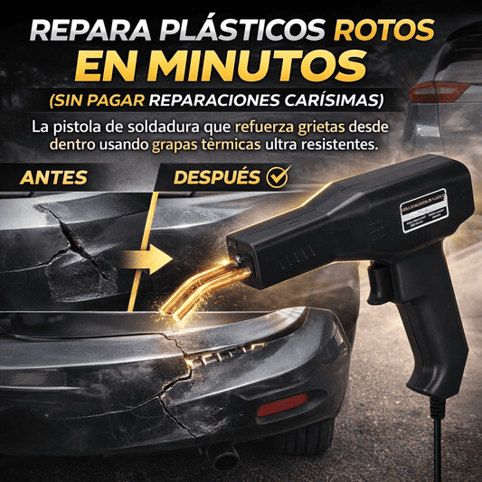 PlasticFix Pro – Pistola Reparadora de Plástico
